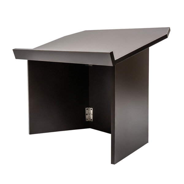 YaoTown Foldable 19.25" Solid Wood Tabletop Lectern Wayfair